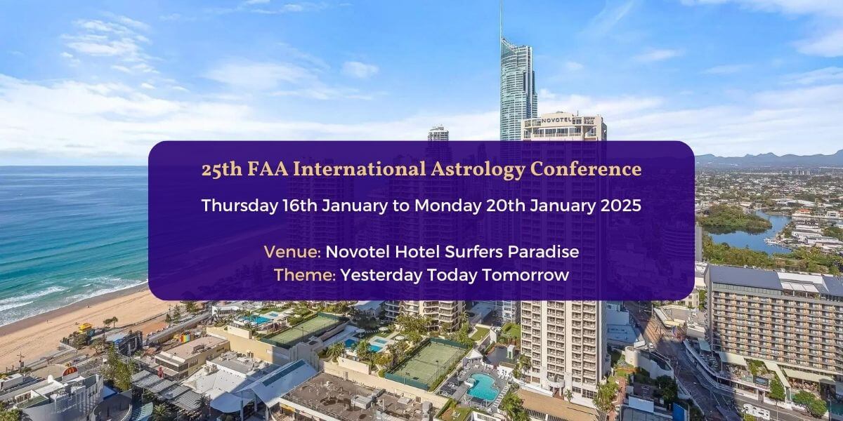 2025 FAA Astrology Conference at the Novotel Surfers Paradise
