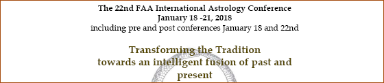 2018 FAA Astrology Conference