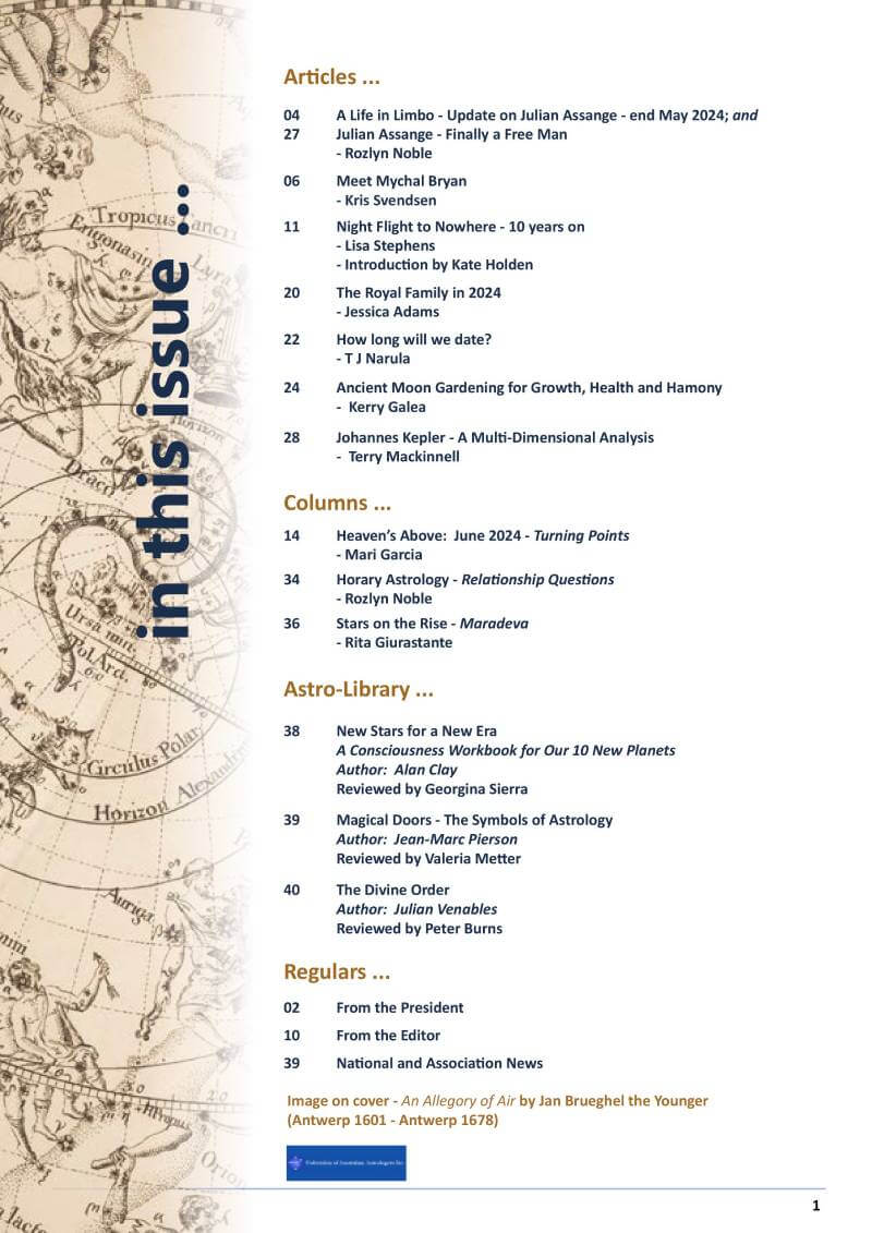 FAA Journal June 2024 index